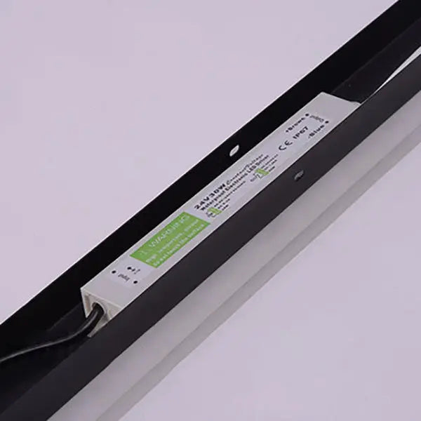 Minimalistic Elongated Bar Shaped 1-Light LED Acrylic Outdoor Waterproof Wall Light Cuvalon