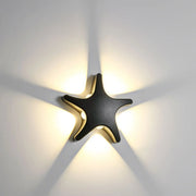 Contemporary Simplicity Aluminum Starfish Design LED Waterproof Wall Sconce Lamp For Outdoor Patio Cuvalon