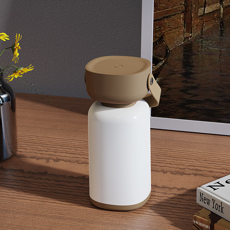 Modern Simplicity Waterproof Portable Plastic ABS Cylinder LED Table Lamp Outdoor Light For Outdoor Patio Cuvalon