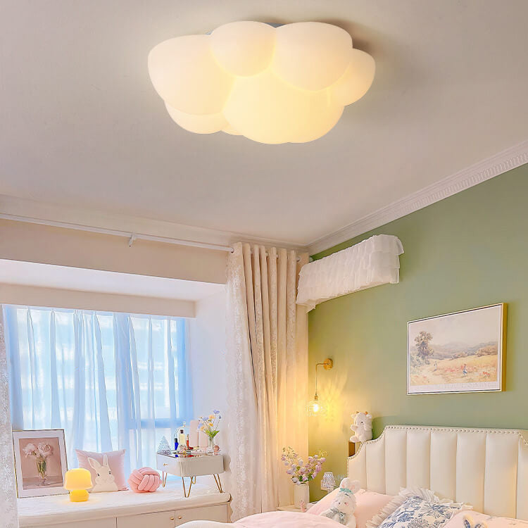 Modern Minimalist Cat Claw Cloud Kids LED Flush Mount Ceiling Light Cuvalon