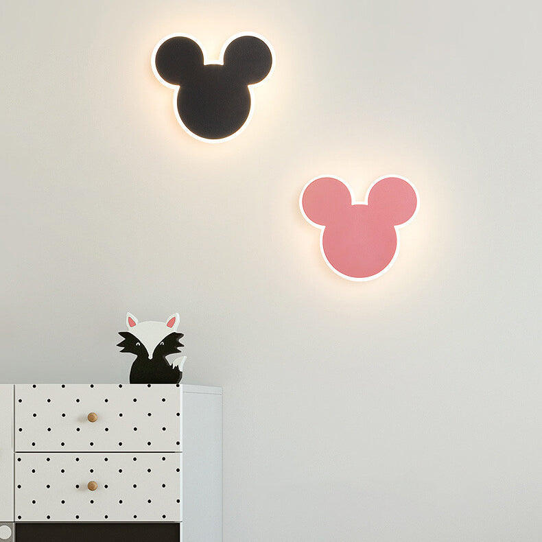 Cartoon Creative Mouse Rabbit LED Wall Sconce Lamp Cuvalon