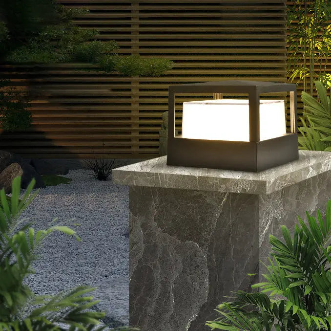 Industrial Waterproof Aluminum Cylinder LED Outdoor Lawn Landscape Light Cuvalon
