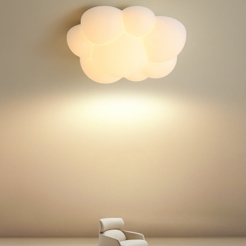 Modern Minimalist Cat Claw Cloud Kids LED Flush Mount Ceiling Light Cuvalon