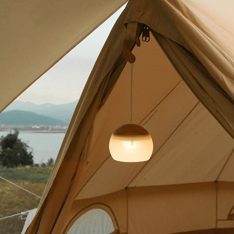 Modern Minimalist Hangable USB Rechargeable Outdoor LED Camping Tent Light Cuvalon
