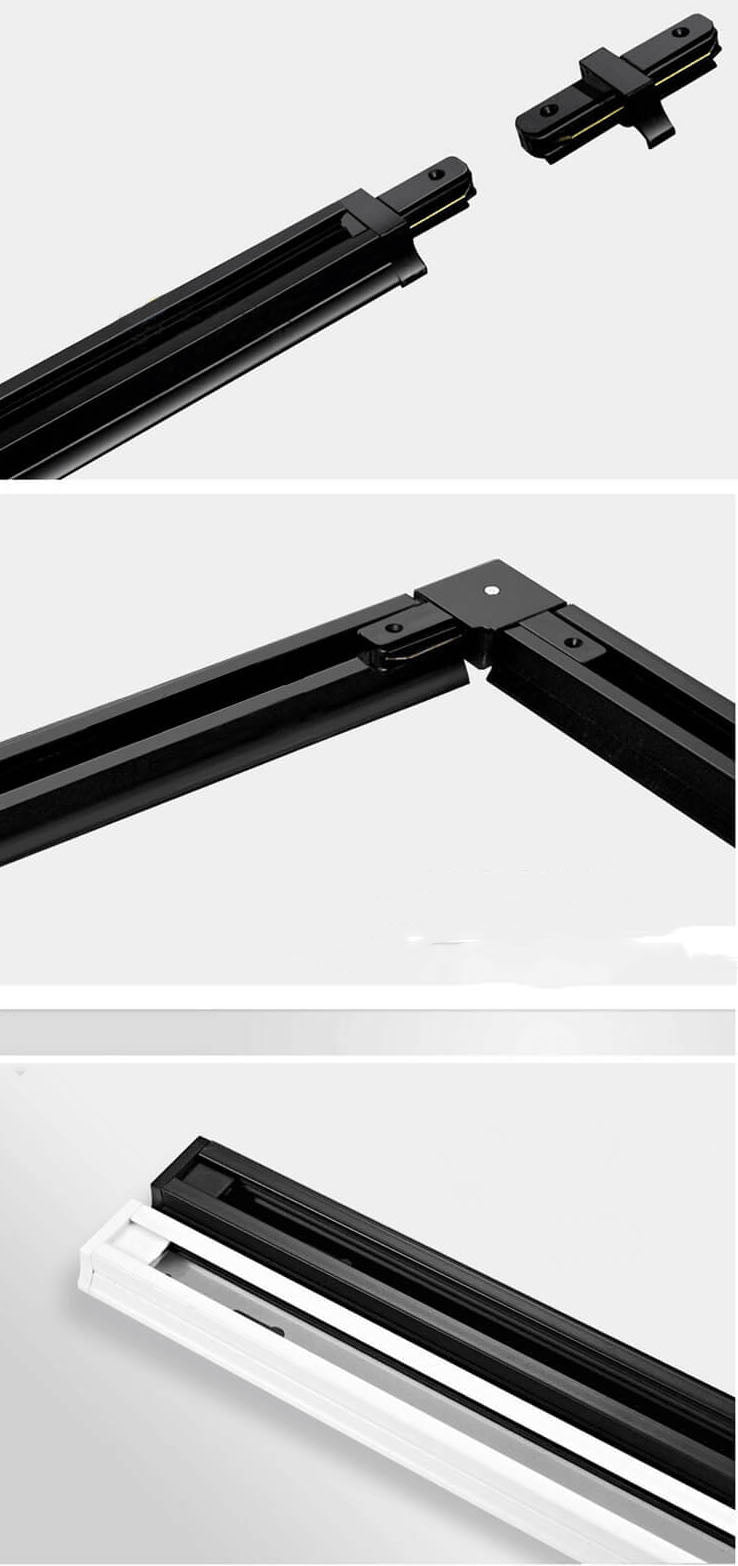 Multi-Adaptation Track Lighting Rail LED Track Light Accessories Cuvalon