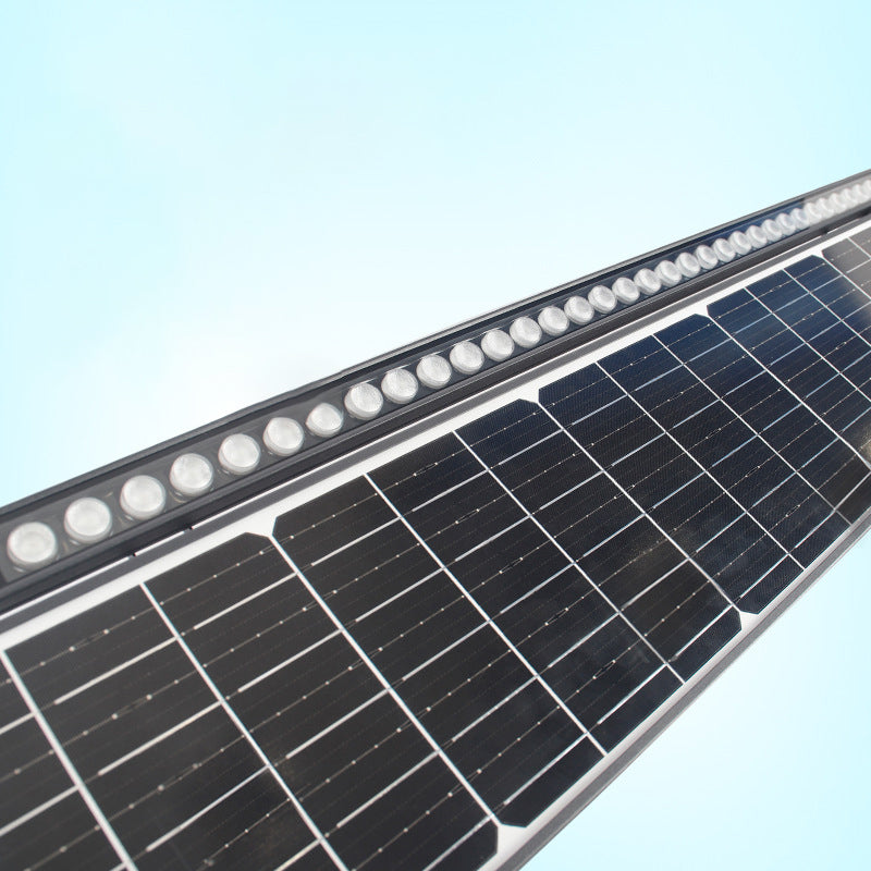 Contemporary Industrial Waterproof Solar Line Contour Light Rectangle Aluminum LED Outdoor Light For Garden Cuvalon
