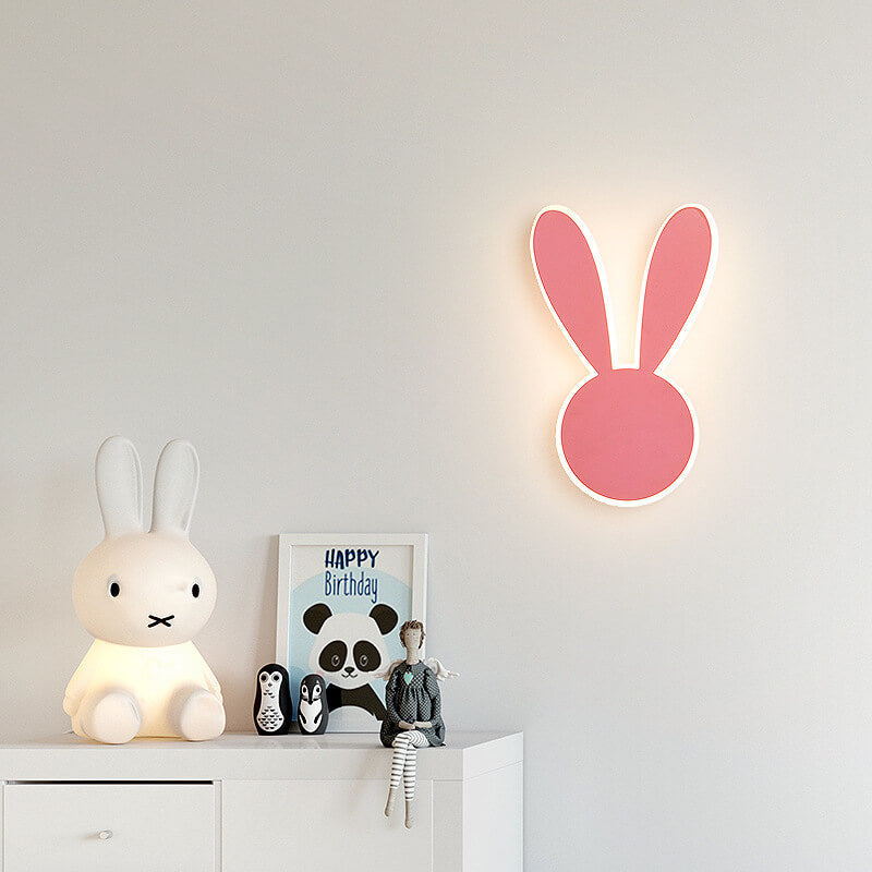 Cartoon Creative Mouse Rabbit LED Wall Sconce Lamp Cuvalon