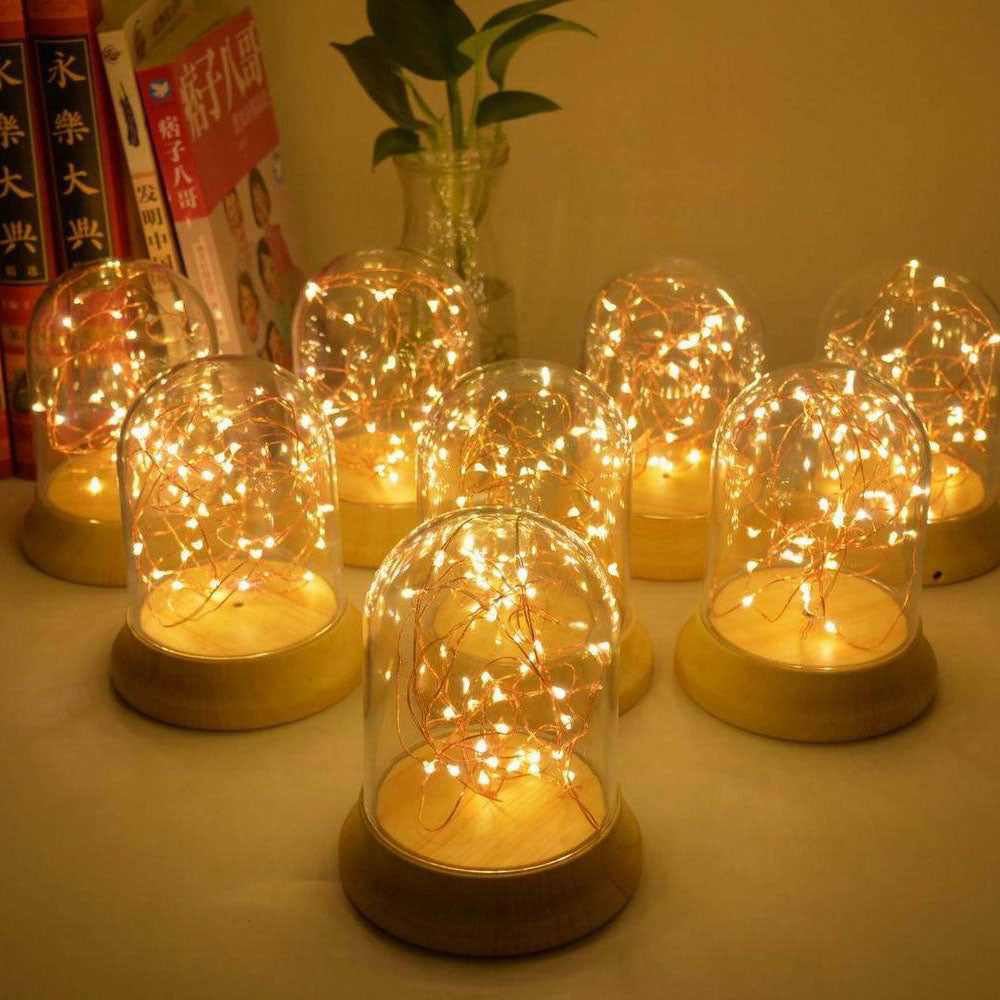 Creative Fire Tree Night Light USB LED Table Lamp Cuvalon