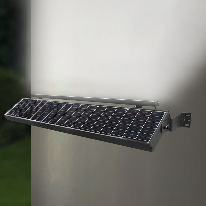 Contemporary Industrial Waterproof Solar Line Contour Light Rectangle Aluminum LED Outdoor Light For Garden Cuvalon