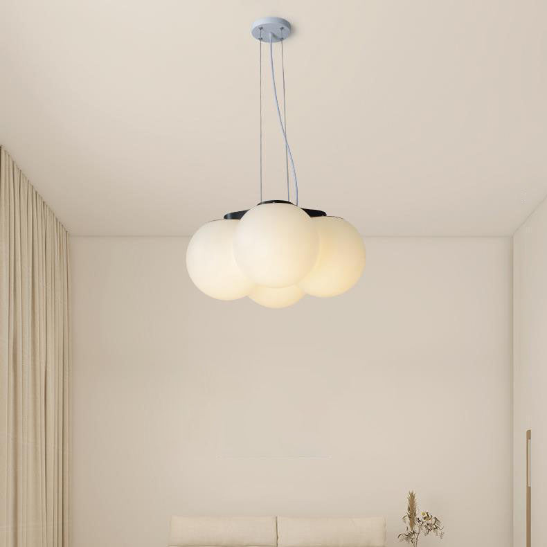 Modern Minimalist Flower Bubble LED Kids Flush Mount Ceiling Light Cuvalon
