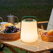 Modern Minimalist Solar Waterproof Leather PE Cylinder Striped Lantern Portable LED Landscape Lighting Outdoor Light For Outdoor Patio Cuvalon