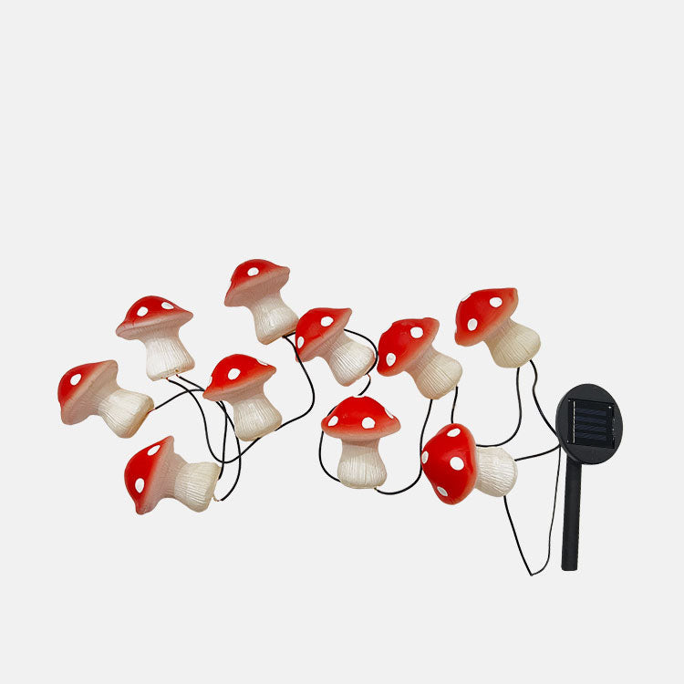 Modern Creative Mushroom Solar LED Outdoor Waterproof Garden Light String Cuvalon