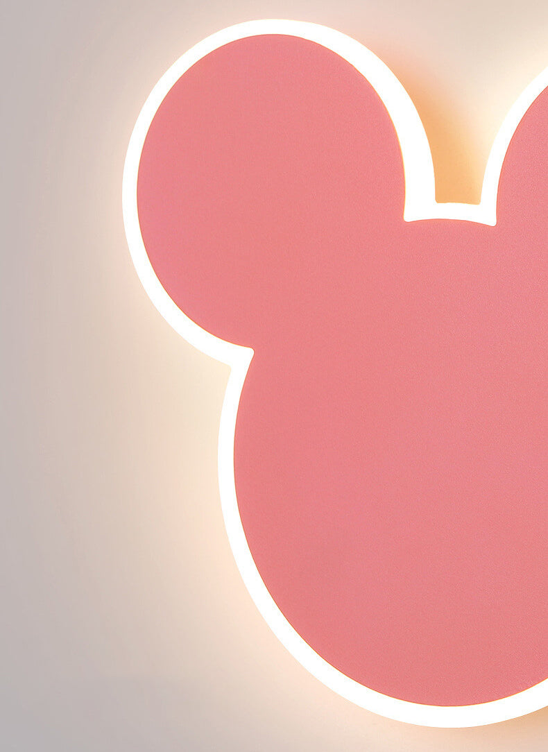Cartoon Creative Mouse Rabbit LED Wall Sconce Lamp Cuvalon
