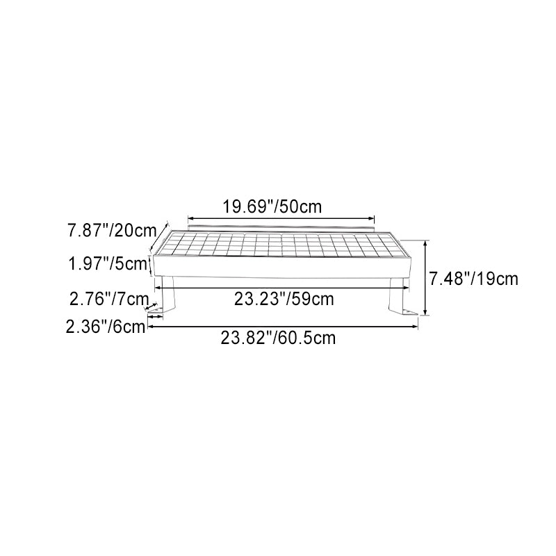 Contemporary Industrial Waterproof Solar Line Contour Light Rectangle Aluminum LED Outdoor Light For Garden Cuvalon