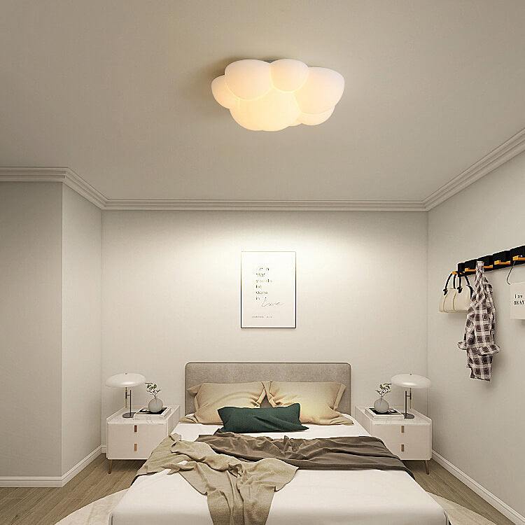 Modern Minimalist Cat Claw Cloud Kids LED Flush Mount Ceiling Light Cuvalon