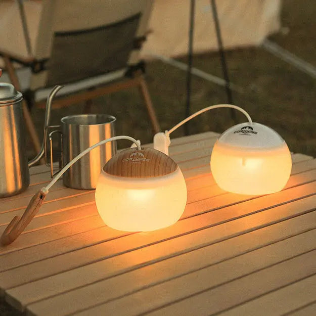 Modern Minimalist Hangable USB Rechargeable Outdoor LED Camping Tent Light Cuvalon