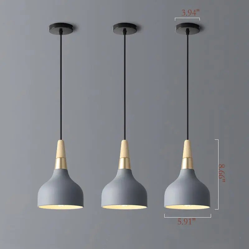 Creative Modern Macaron Disc Art 1-Light Pendant Light Cuvalon