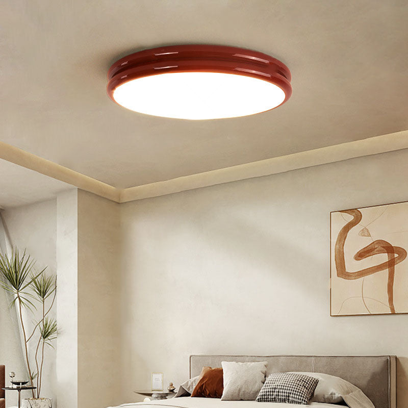 Modern Eye Care Children's Wrought Iron Round LED Flush Mount Lighting Cuvalon