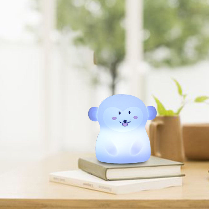 Creative Monkey Silicone Charging Pat  LED Night Light Table Lamp Cuvalon
