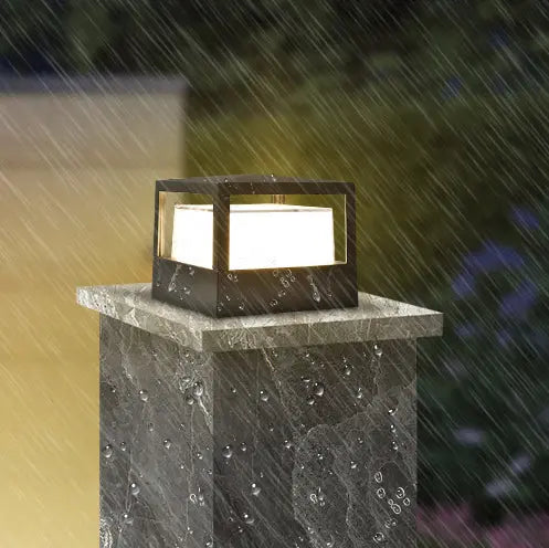 Industrial Waterproof Aluminum Cylinder LED Outdoor Lawn Landscape Light Cuvalon