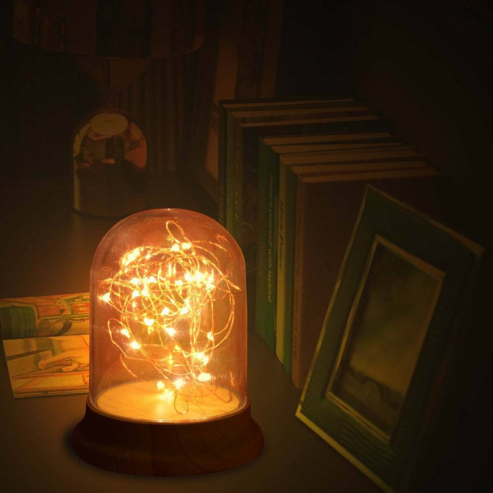 Creative Fire Tree Night Light USB LED Table Lamp Cuvalon