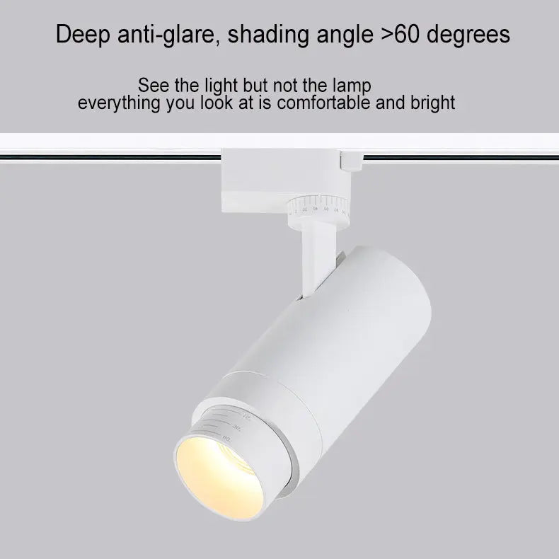Modern Minimalist Adjustable Dimmable Focus Dimming Spotlight Tubular Track Lighting 3/4/5 Light LED Flush Mount For Living Room Cuvalon