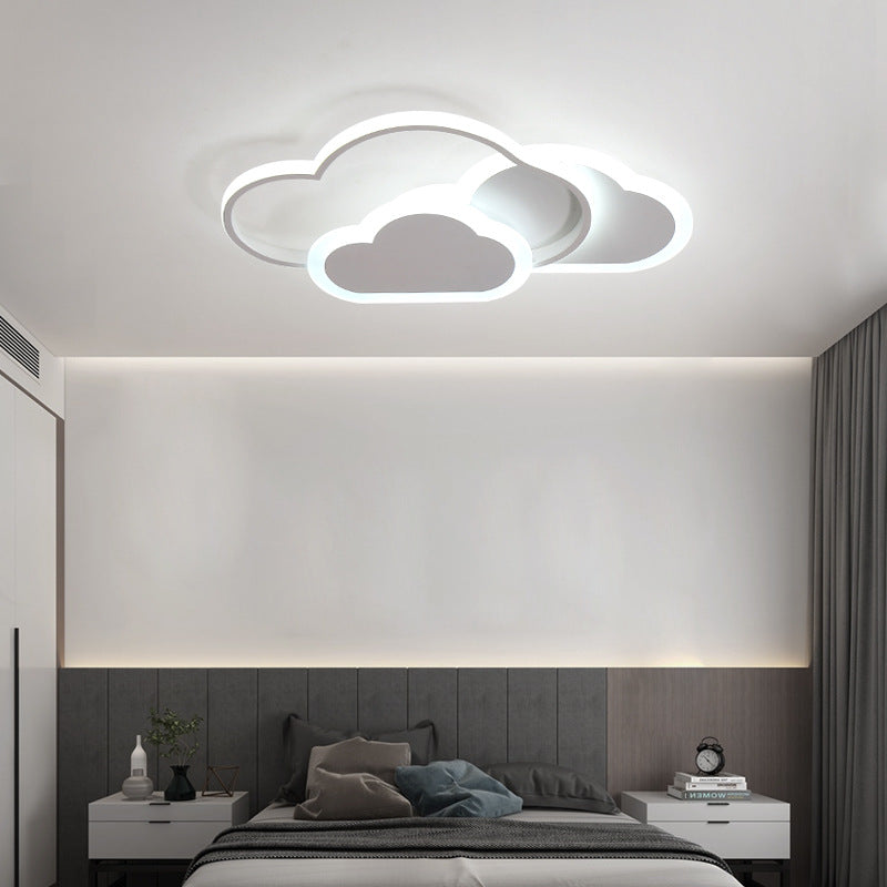 Cartoon Creative Cloud LED Flush Mount Ceiling Light Cuvalon