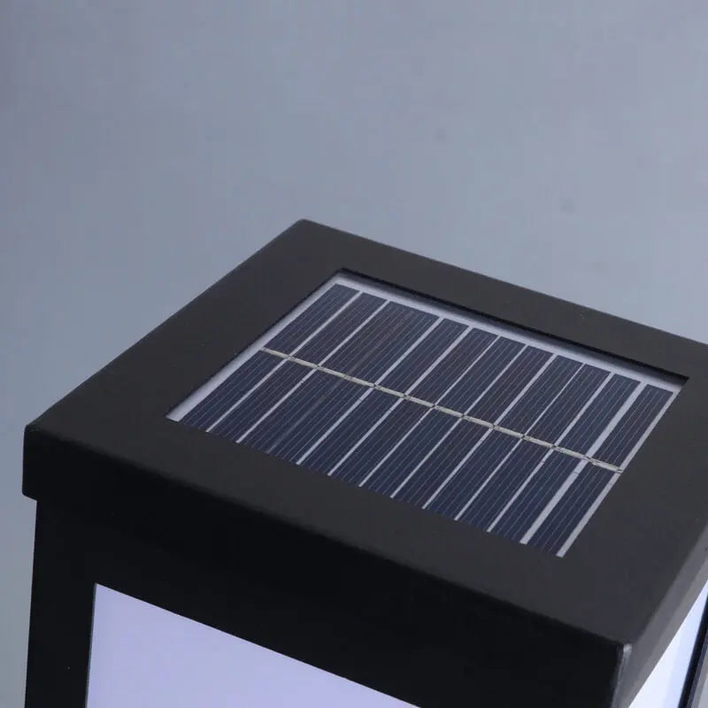 Modern Solar Lawn Square Column Outdoor Waterproof Path Lamp Cuvalon