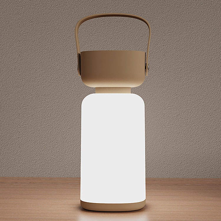 Modern Simplicity Waterproof Portable Plastic ABS Cylinder LED Table Lamp Outdoor Light For Outdoor Patio Cuvalon