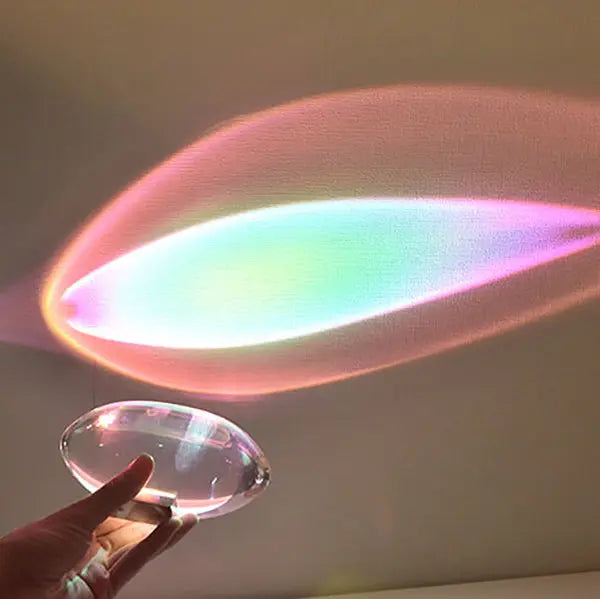 Creative Crystal Projection Angel Eye LED Table Lamp Cuvalon