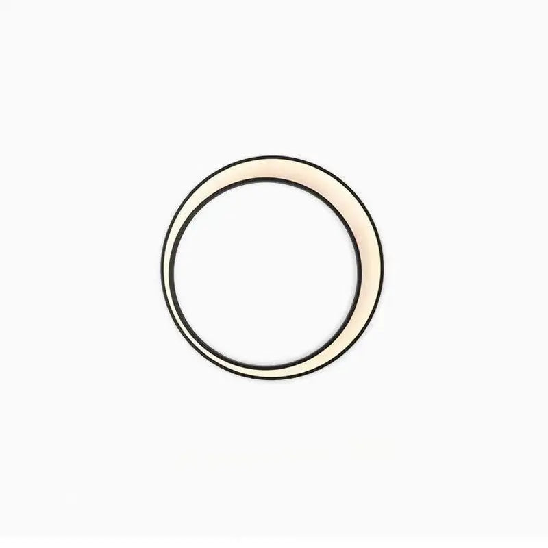 Modern Minimalist Crescent Circle Stainless Steel PC Waterproof LED Wall Sconce Lamp For Outdoor Patio Cuvalon