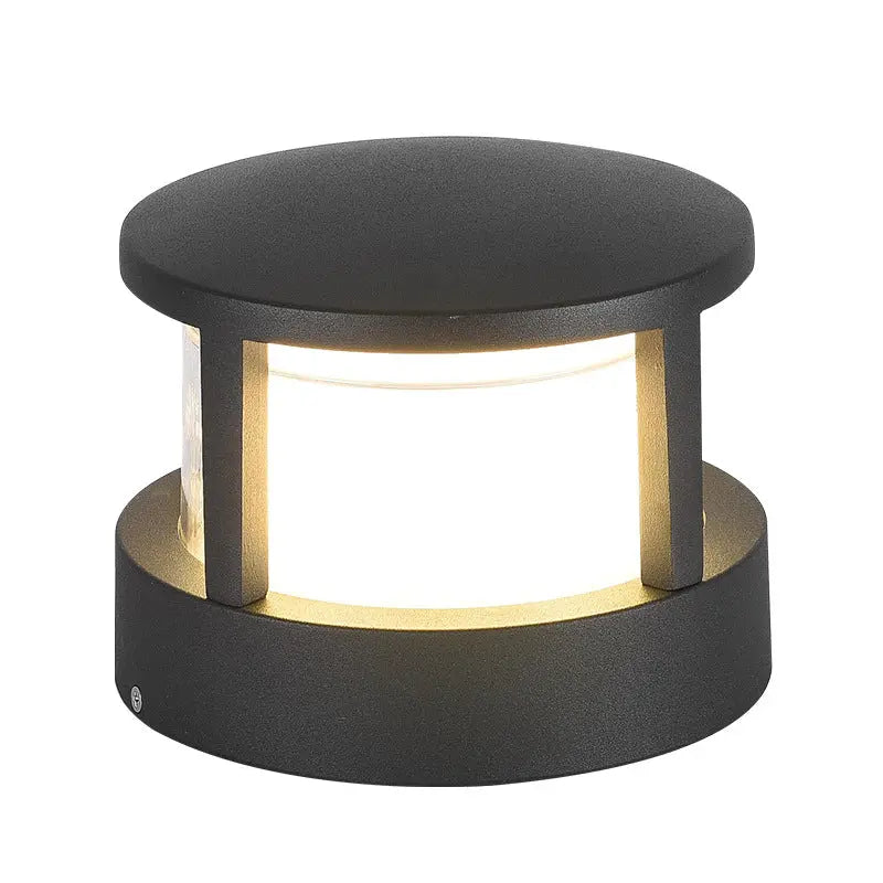 Industrial Waterproof Aluminum Cylinder LED Outdoor Lawn Landscape Light Cuvalon