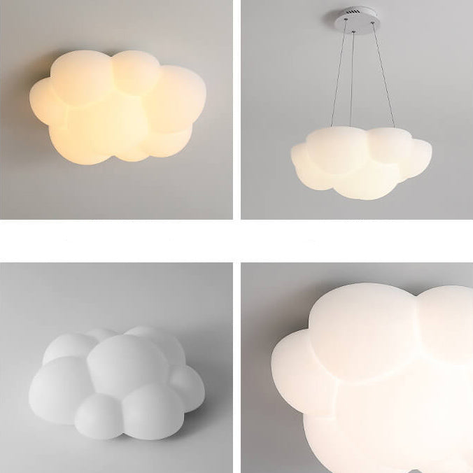 Modern Minimalist Cat Claw Cloud Kids LED Flush Mount Ceiling Light Cuvalon