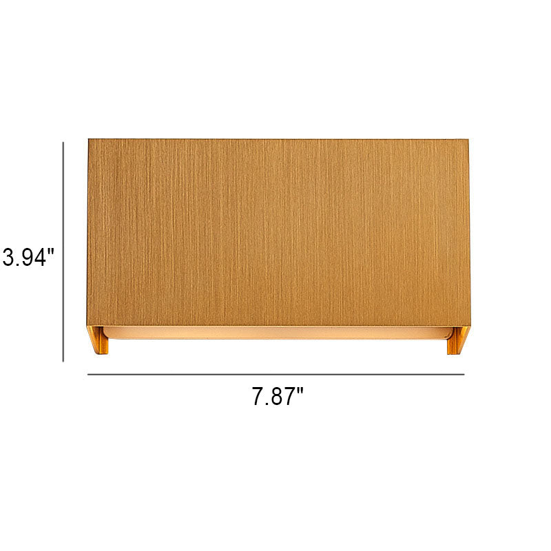 Nordic Minimalist Aluminum Square Flat Adjustable Beam LED Reading Wall Sconce Lamp Cuvalon