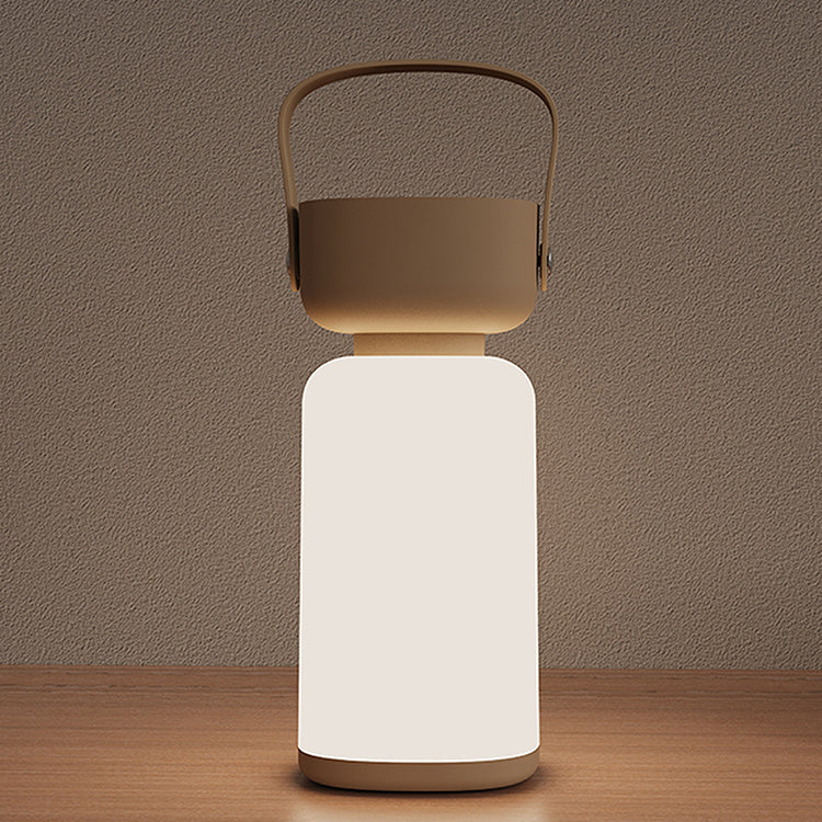 Modern Simplicity Waterproof Portable Plastic ABS Cylinder LED Table Lamp Outdoor Light For Outdoor Patio Cuvalon