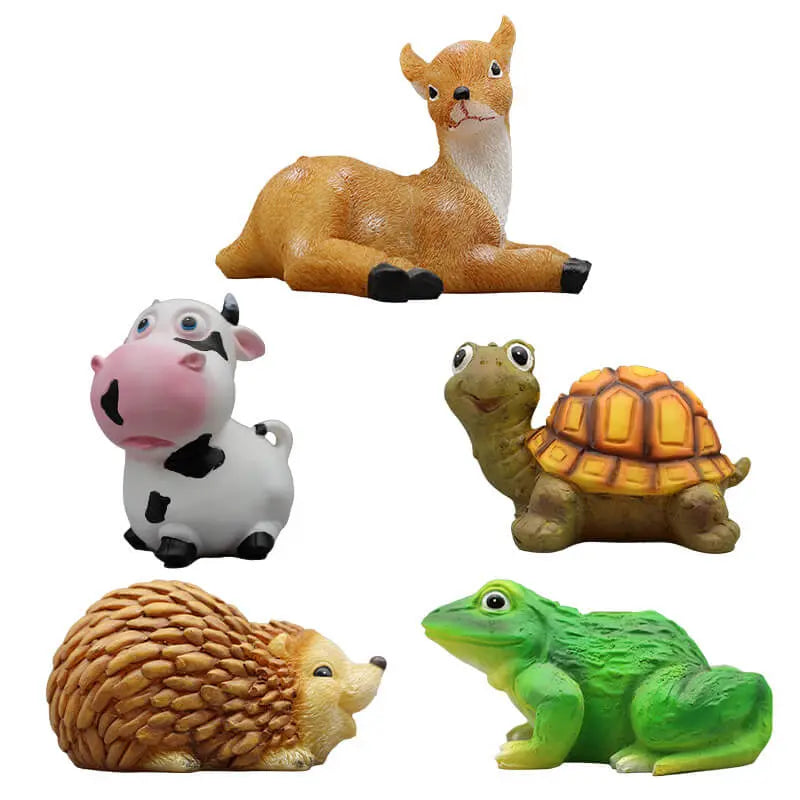 Resin Solar Creative Animal Shape Waterproof LED Garden Lawn Landscape Light Cuvalon
