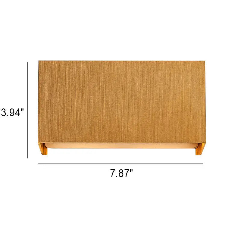 Nordic Minimalist Aluminum Square Flat Adjustable Beam LED Reading Wall Sconce Lamp Cuvalon