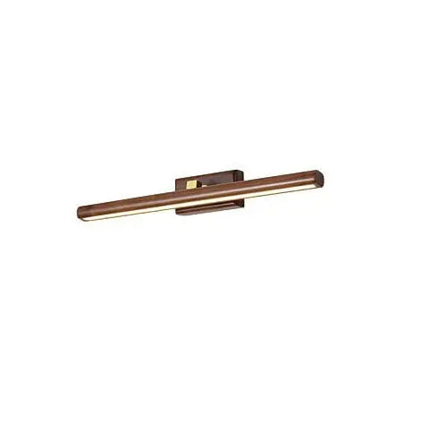 Nordic Minimalist Beechwood Copper Cylinder LED Bathroom Vanity Mirror Front Wall Sconce Lamp For Living Room & Bathroom Cuvalon