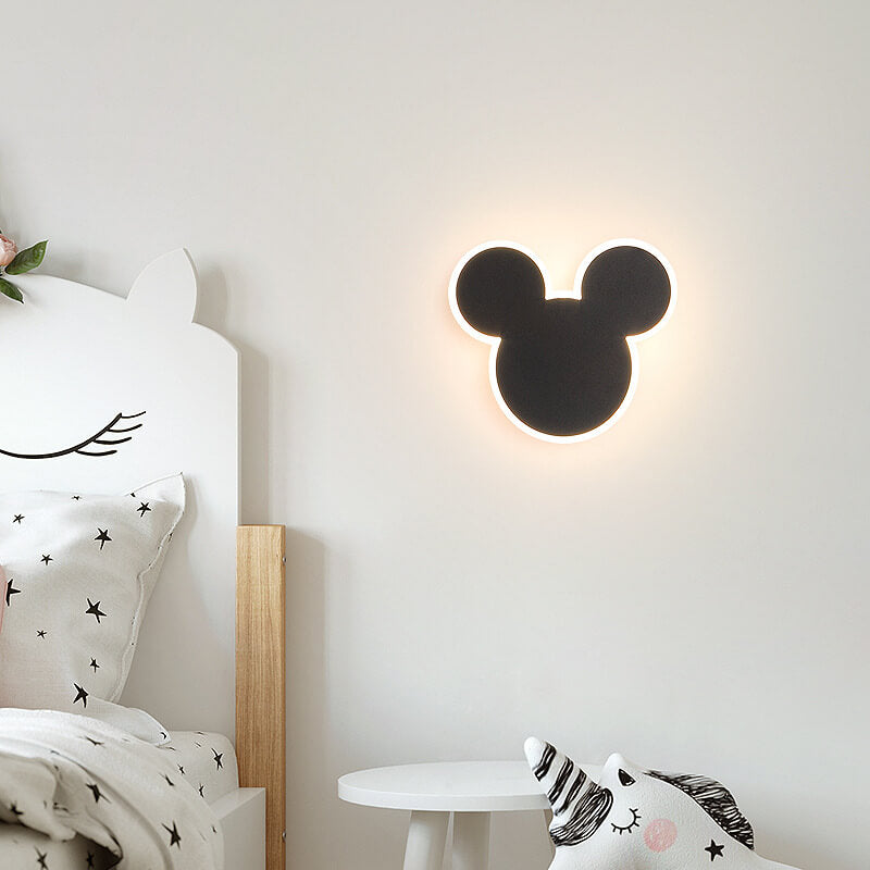 Cartoon Creative Mouse Rabbit LED Wall Sconce Lamp Cuvalon