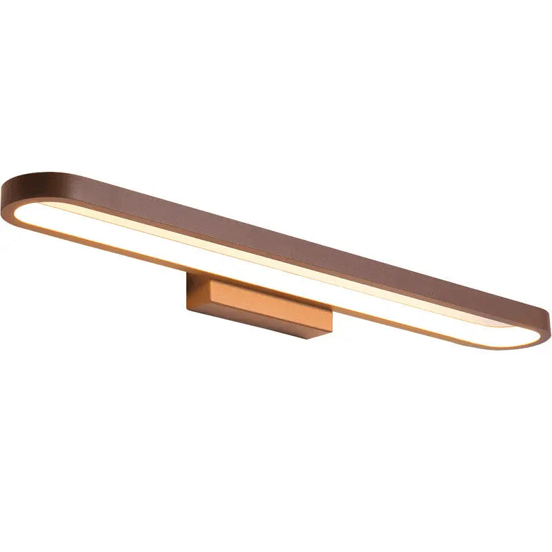 European Minimalist Circular Aluminum Vanity Light LED Mirror Front Wall Sconce Lamp Cuvalon