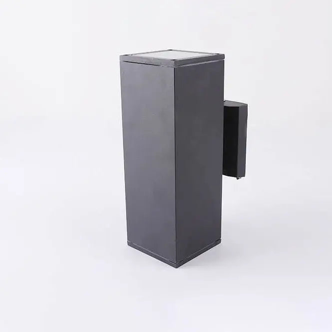Modern Minimalist Square Column LED Luminous Outdoor Waterproof Wall Sconce Lamp Cuvalon