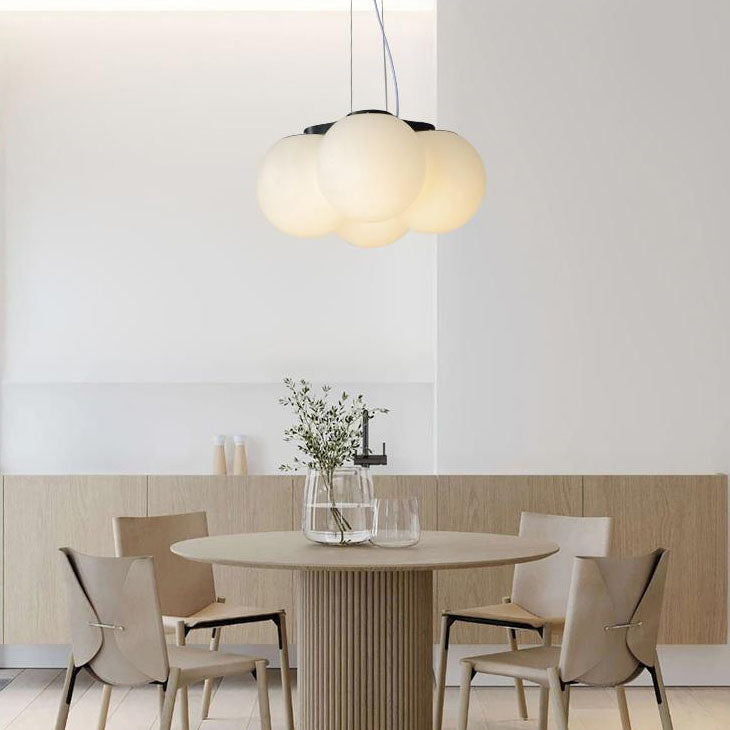 Modern Minimalist Flower Bubble LED Kids Flush Mount Ceiling Light Cuvalon