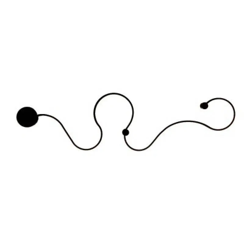 Modern Long Aluminum Snake Shaped 1-Light Curved LED Wall Sconce Lamp Cuvalon