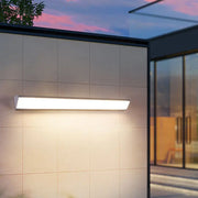 Modern Minimalist Aluminum Acrylic Waterproof Long Outdoor Indoor LED Wall Sconce Lamp Cuvalon