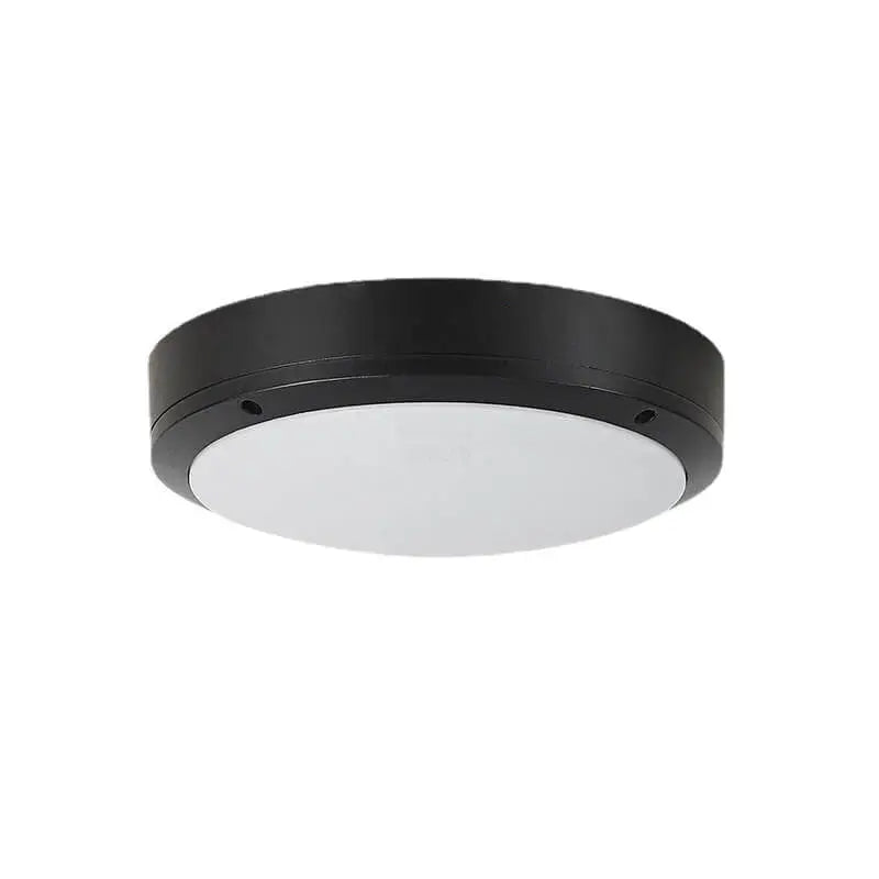 Simple Outdoor Waterproof Aluminum Round LED Flush Mount Ceiling Light Cuvalon