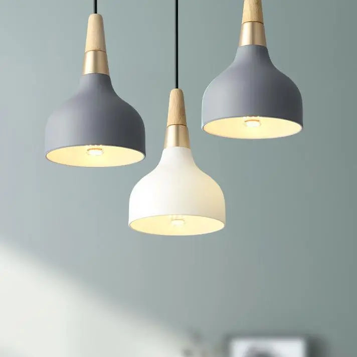 Creative Modern Macaron Disc Art 1-Light Pendant Light Cuvalon