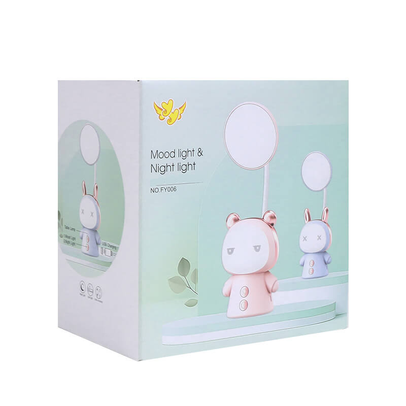 Cartoon Doll ABS Colorful Eye Care LED Kids Desk Lamp Cuvalon