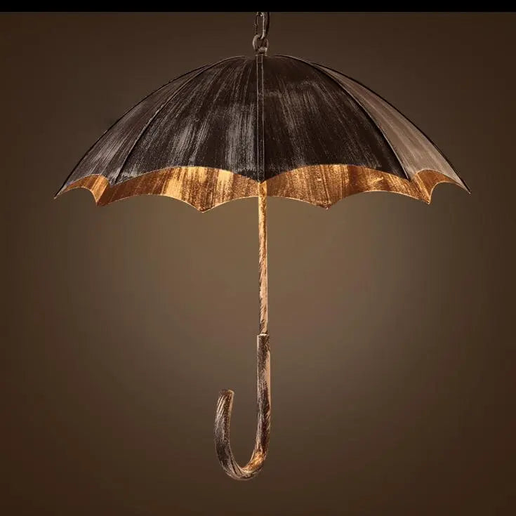 Retro Industrial 5-Light Umbrella Chandeliers Cuvalon