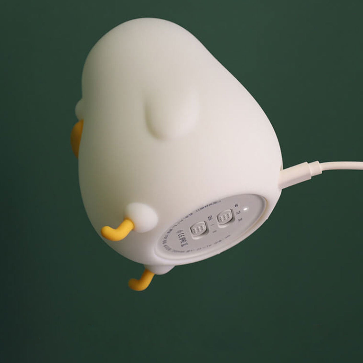 Cartoon LED Silicone Chick Night Light USB Table Lamp Cuvalon