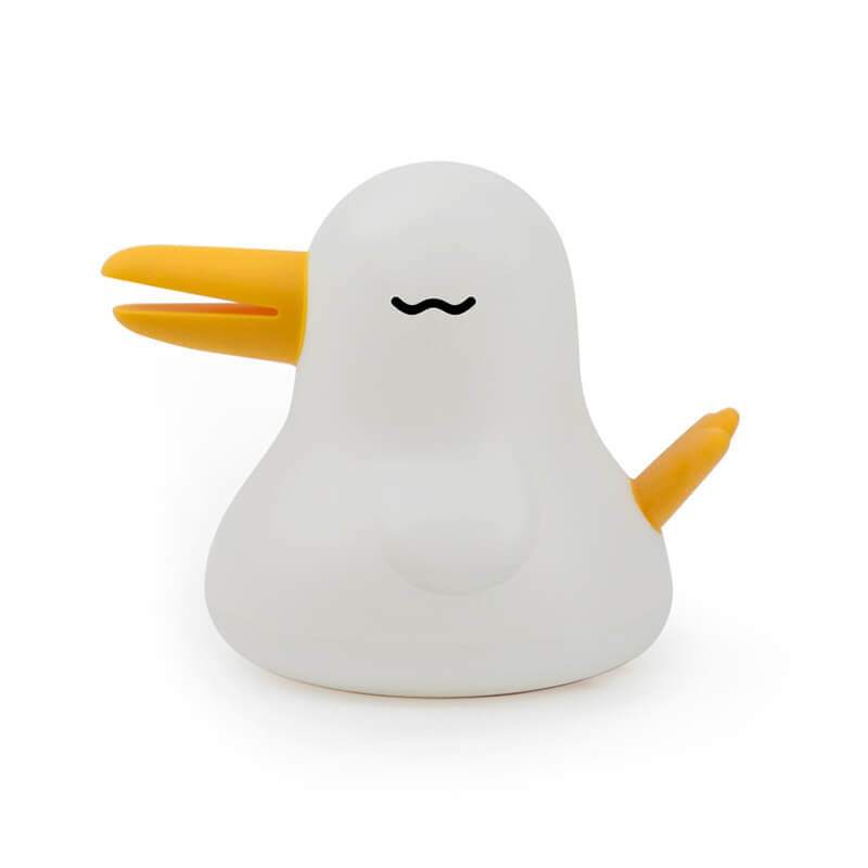 Cartoon Kiwi Bird Silicone Rechargeable Timer Dimmable LED Decorative Table Lamp Cuvalon